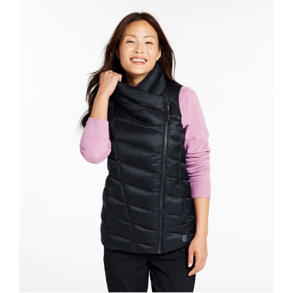 L.L. Bean Women's Boundless Down Puffer Vest Small EUC Outdoor Fall Cozy